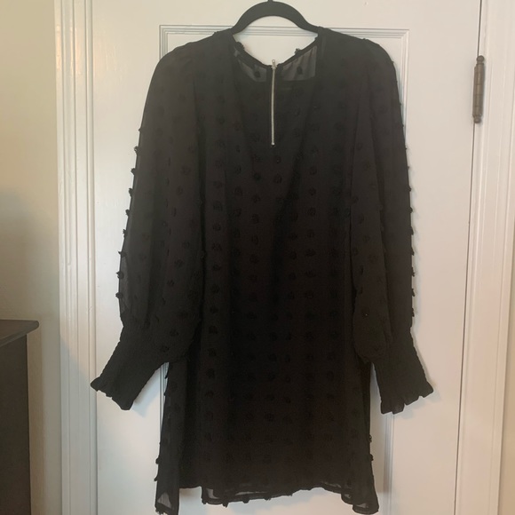 Black Cocktail Dress - Picture 2 of 4